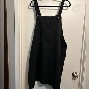 Black Overall Dress
